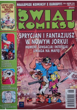 Świat Komiksu Nr 4 / 98 Sprycjan i Fantazjusz