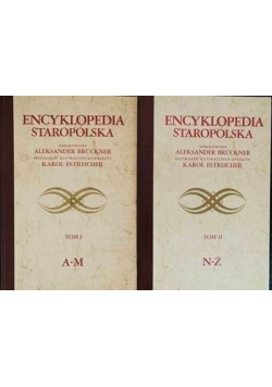 Encyklopedia Staropolska tom 1 i 2 Reprint z około 1937 r