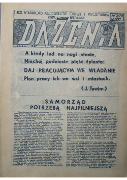 Dążenia Nr 6