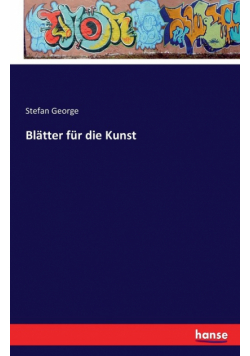 Blätter für die Kunst