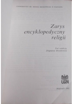 Zarys encyklopedyczny Religii