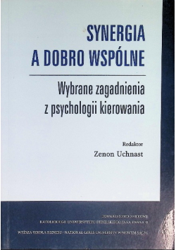 Synergia a dobro wspólne