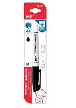 Marker do tkanin 2,6mm czarny