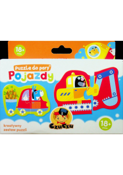 Puzzle do pary Pojazdy NOWA