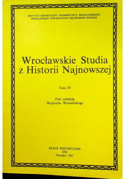 Wrocławski Studia z Historii Najnowszej