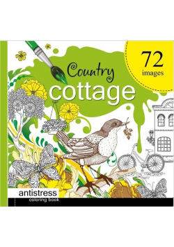 Kolorowanka antystresowa 200x200 Country cottag TW