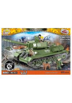 Small Army Czołg T34 85 Czterej Pancerni i pies