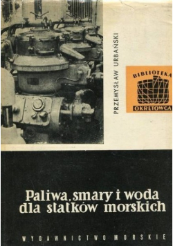 Paliwa , smary i woda dla statków morskich