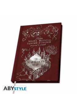 Notes A5 Harry Potter Mapa Huncwotów