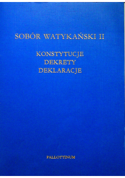 Sobór watykański II Konstytucje