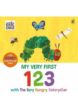 My very first 123 with the very hungry Caterpillar wer. angielska