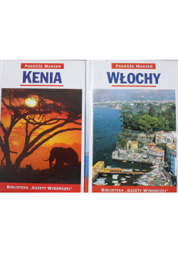 Podróże marzeń II tomy Kenia Włochy