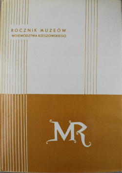 Rocznik muzeów województwa Rzeszowskiego Tom II