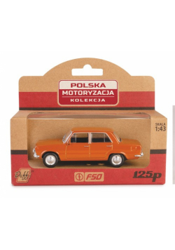 PRL Fiat 125P Brązowy