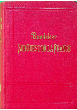 Baedekers Sud Ouest de la France 1912 r