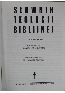 Słownik teologii biblijnej