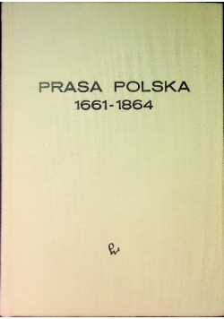 Prasa polska w latach 1661-1864