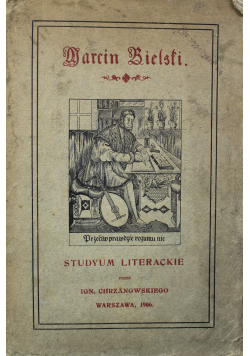 Marcin Bielki Studyum literackie 1906 r.