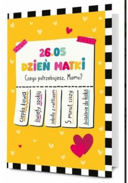 Karnet B6 Dzień Matki