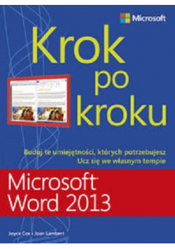 Microsoft Word 2013 Krok po kroku
