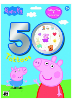 Tatuaże Świnka Peppa 50szt
