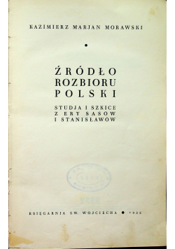 Źródło rozbioru Polski 1935 r