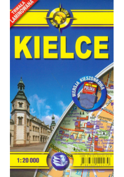 Kielce 1:20 000 kieszonkowy plan miasta