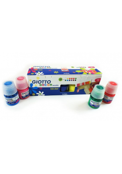 Farby akrylowe Decor Acrylic 12 kolorów GIOTTO