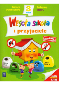 Wesoła szkoła i przyjaciele 3: karty pracy, część 4