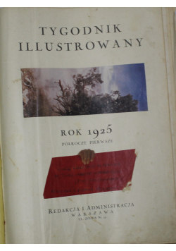 Tygodnik illustrowany nr od 1 do 51 1925 r