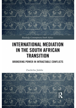 International Mediation in the South African Transition