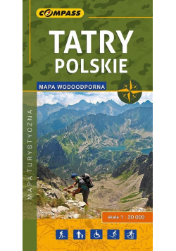 Tatry Polskie mapa turystyczna 1:30 000