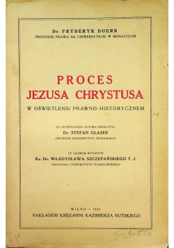 Proces Jezusa Chrystusa, 1927 r.