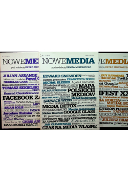 Nowe media nr od 1 do 3 2013 r