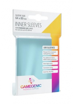 Gamegenic: Inner CCG Sleeves 64x89mm (100szt)