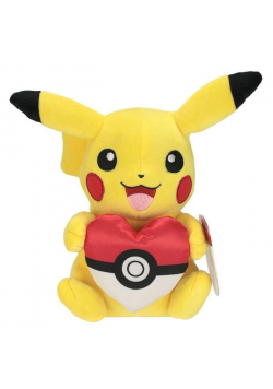 Pikachu plusz 20cm z sercem