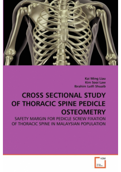 Cross Sectional Study Of Thoracic Spine Pedicle Osteometry