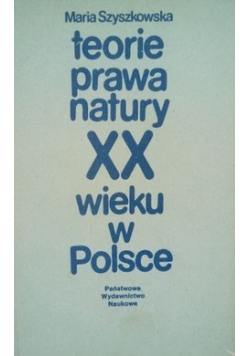 Teorie prawa natury XX wieku w Polsce