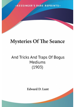 Mysteries Of The Seance