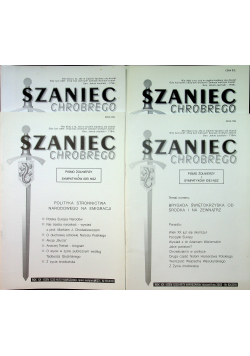 Szaniec Chrobrego Pismo żołnierzy i sympatyków  NSZ  4 numery