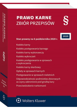 Prawo karne Zbiór przepisów