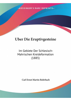 Uber Die Eruptivgesteine