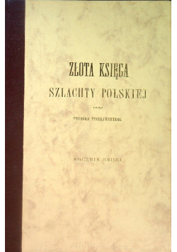 Złota księga szlachty polskiej rocznik drugi
