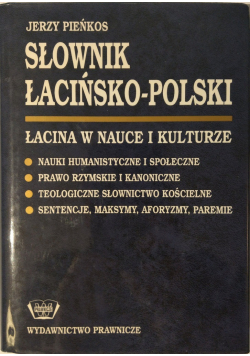 Słownik łacińsko polski