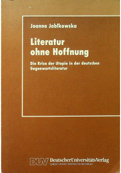 Literatur ohne Hoffnung