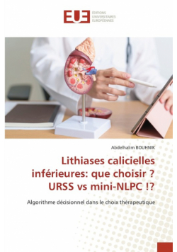 Lithiases calicielles inférieures
