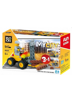 Klocki Blocki MyCity 3w1 54 el