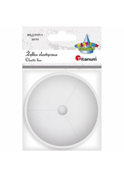 Żyłka silikonowa elastyczna 0,5mm 20m