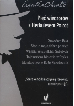 Pięć wieczorów z Herkulesem Poirot NOWA