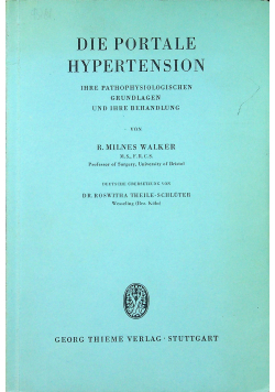 Die portale hypertension